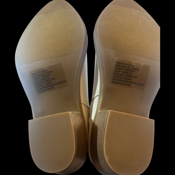 Torrid Western Knee Boots – Size 10W Wide Calf – White – NWOT - Picture 6 of 6